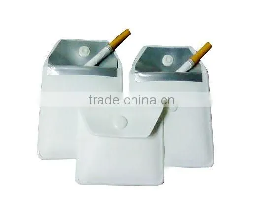 China Cheap Custom PVC Portable Pocket Ashtray