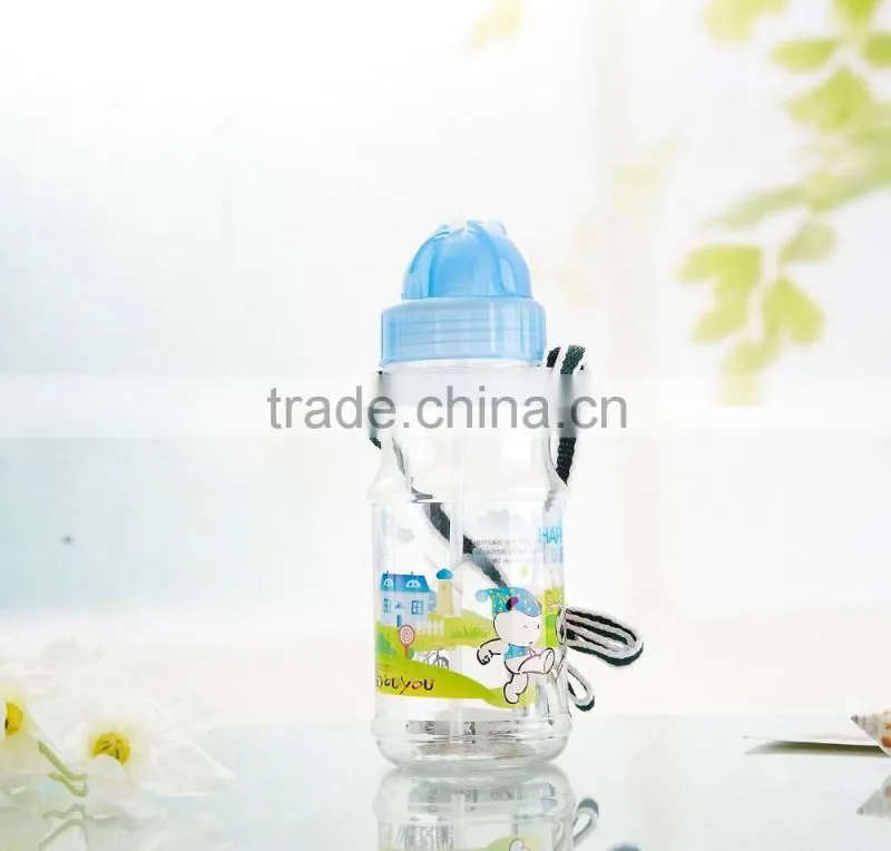 500ml BPA FREE wholesale plastic straw bottles for baby