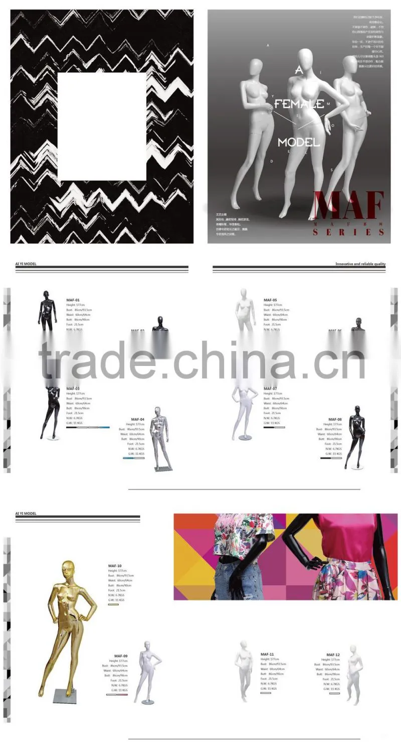 Women Gender and Adults Age Group Plastic Mannequin