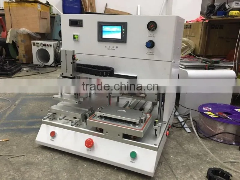 newest hot bending machine use for producing curve steel glass of S7 edge screen laminating Toughened glass