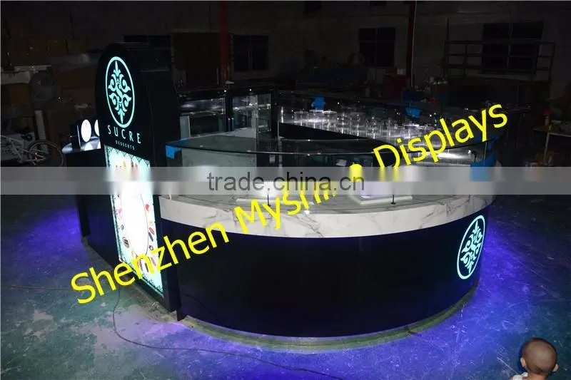 High end 3D design drink kiosk of coffee bar cafe bar counter