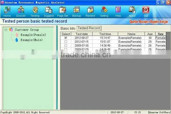 Professional Third Generation quantum resonance magnetic analyser with 38reports BD-R010