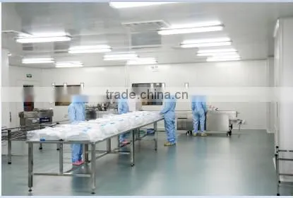 Wood pulp spunlace+PE casting film Drape for surgical use