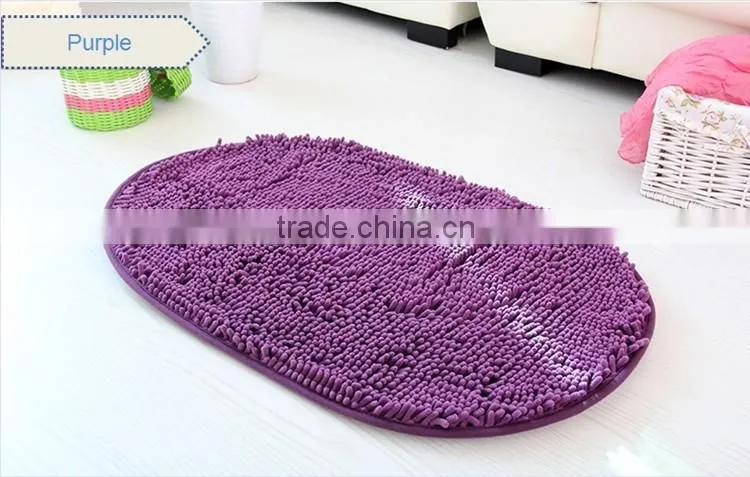 tufted chenille polyester mat