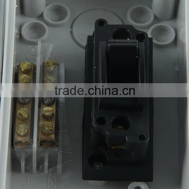 20A dc explosion-proof single, double pole and 3 phase Hot sale type of isolator switch