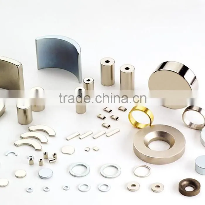 Strong disc neodymium magnets ndfeb magnet material with customized sizes