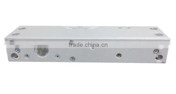 Fail safe zinc alloy glass lock with time delay function