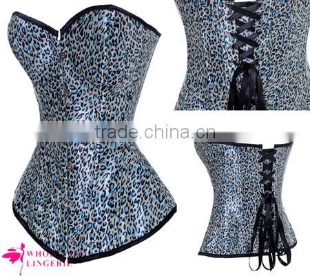 2015 hot selling Steel Boned Underbust Corset Bustier latex waist cincher
