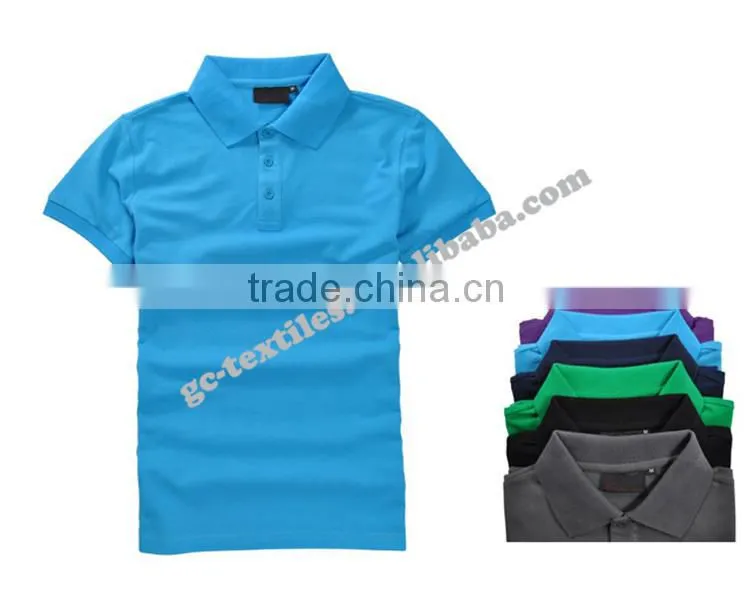 Custom 100% Heavy Cotton Staff Uniform Polo Shirt