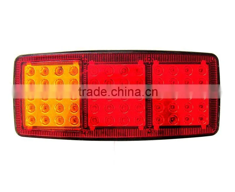THREE SQUARE 60LEDS UNIVERSAL LED TRUCK TAIL LIGHTS