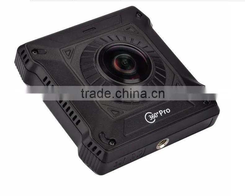 Wifi Dual lens fisheye sport camera 360 720 degree panoramic 1080p panoramic Camera