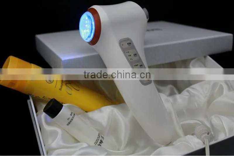 Alibaba Express Portable galvanic photon supersonic facial massager