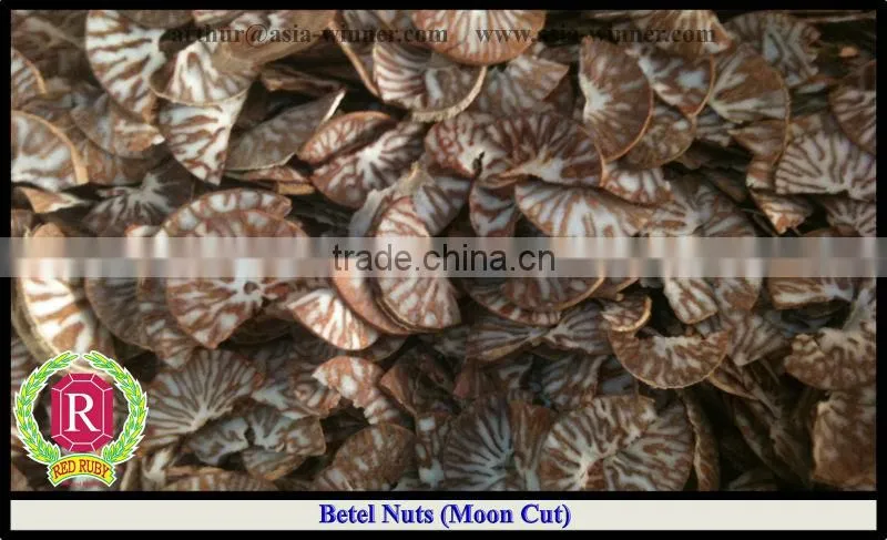 Areca Nuts Moon Cut