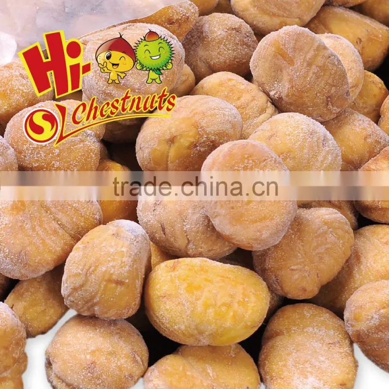 IQF Chestnuts, Frozen Peeled Chestnut for sale