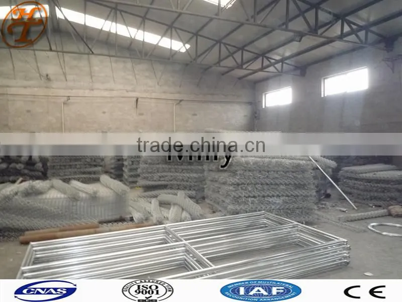 8x12 feet Temporary Chain Link Fence Panels/portable event fencing American model 6'x12' temporary chain link fence for yard