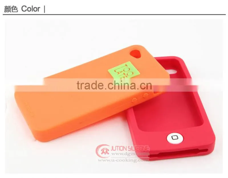 Candy color silicone mobile phone case