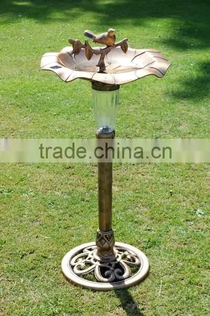 Solar Bird Bath