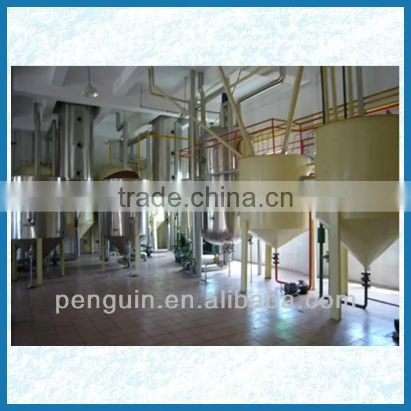Cooking oil refining machine for peanut