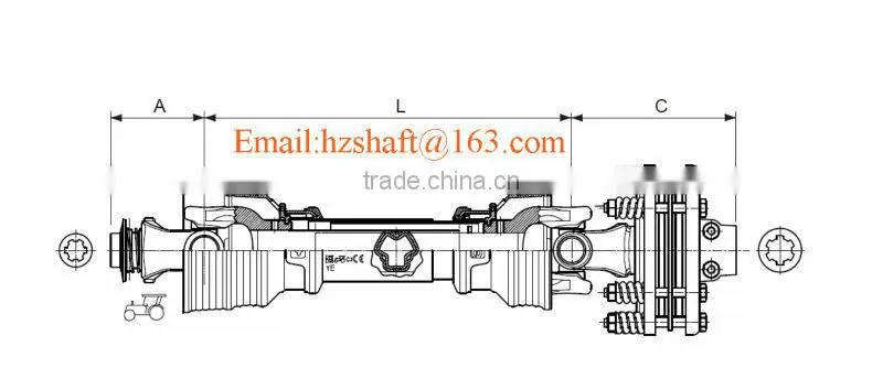 clutches (friction torque limiter) for PTO Shaft used in farm machines