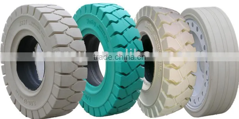 Well-reputed Airport 4.00x8 Non Marking Solid Tires With Good Price