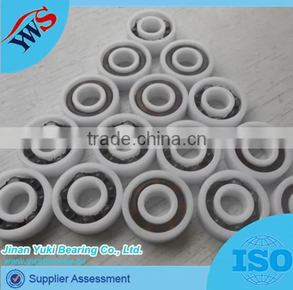 High quality 25.4*50.8*14.288mm 1641 plastic ball bearing