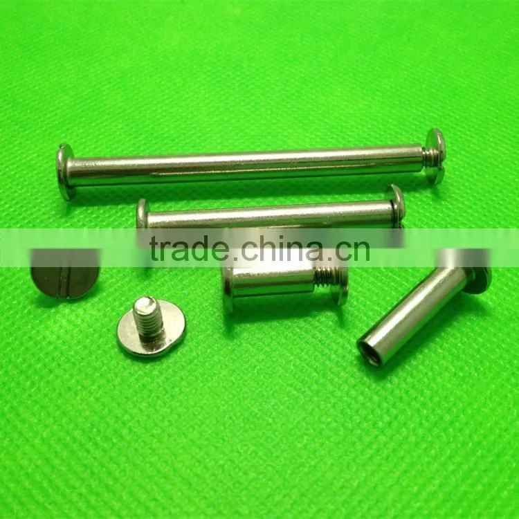 custom brass book screws binding screws binder screws binding posts