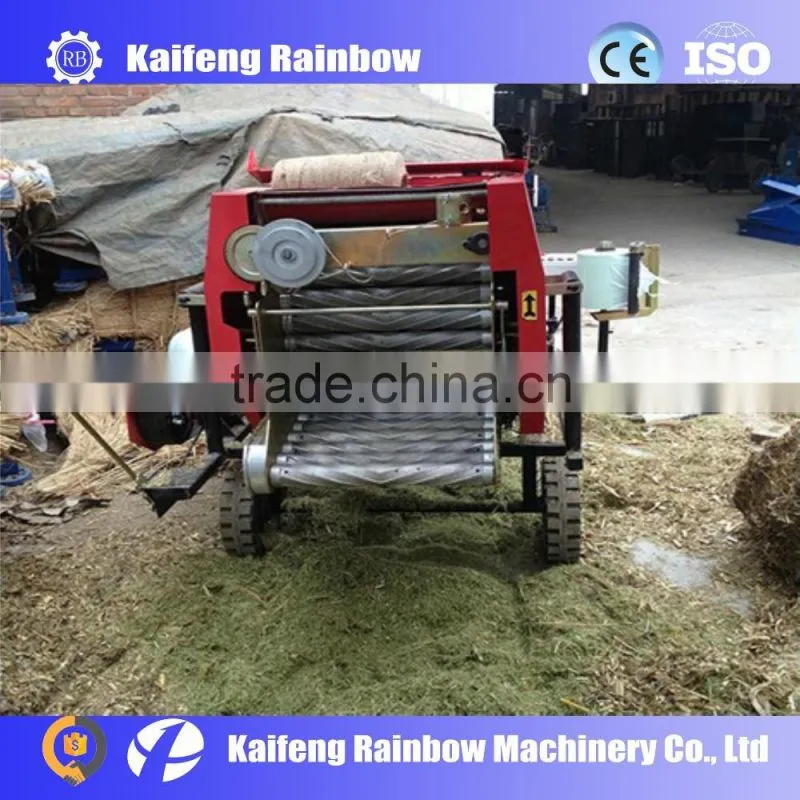 Good quality hay wrapping machine/Hay baling machine/hay crop bundling machine