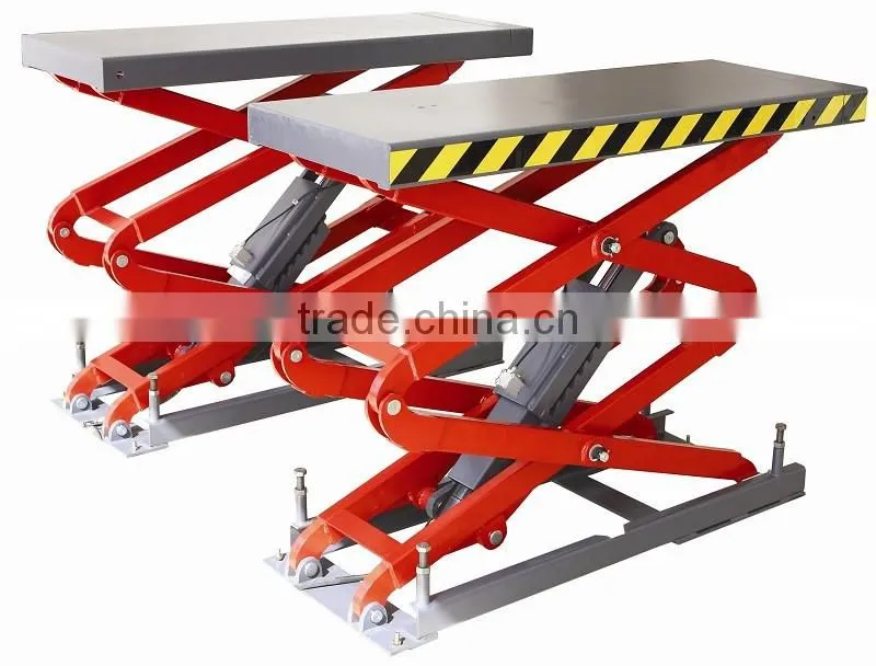 AOS3018 Small Scissor Car Lift For Repair With Automatically Pneumatic Lock