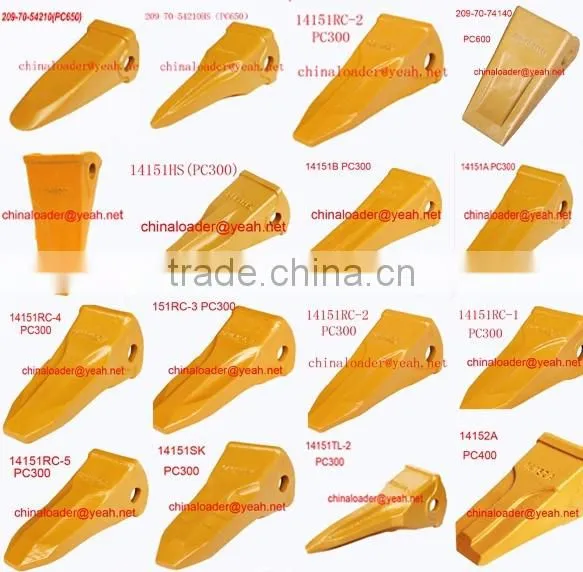 14152HS PC400 Excavator Bucket teeth PC400 Excavator Bucket 14152HS Bucket teeth