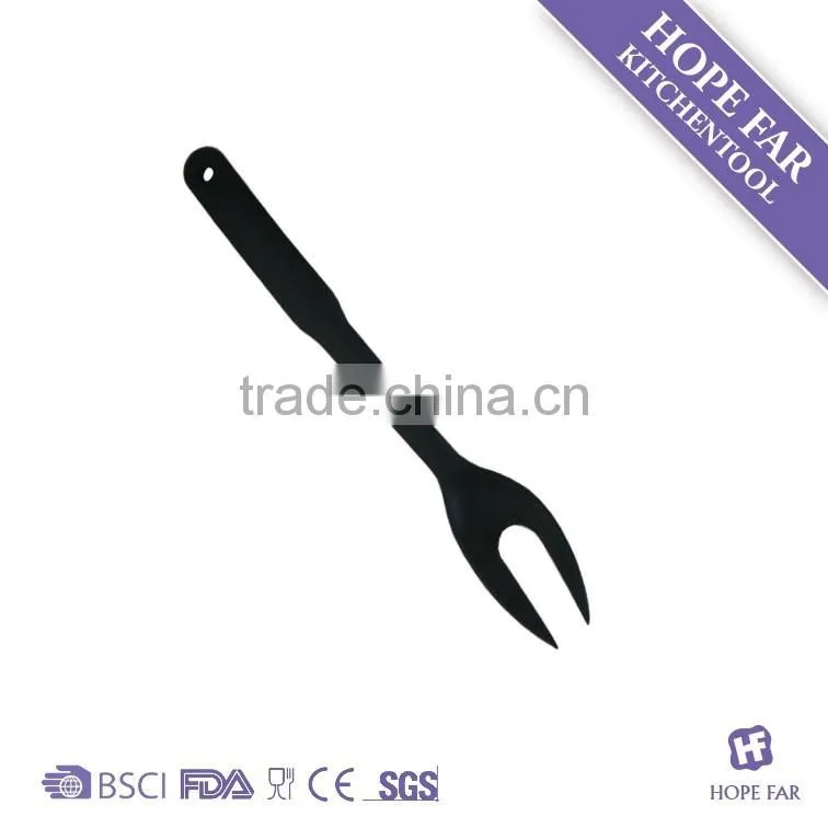 N570 heat resistant nylon meat fork,nylon kitchenware