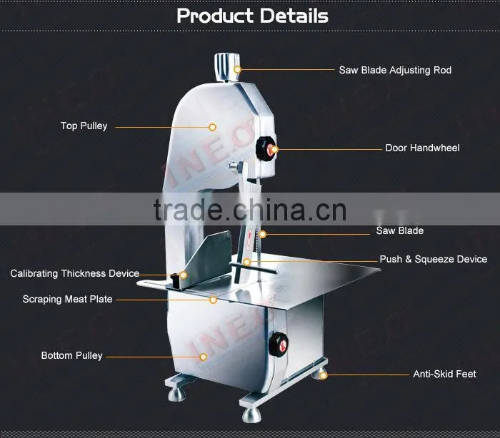 Counter Top Electric Bone Saw Machine/Saw For Electric Meat/Meat Saw Machine