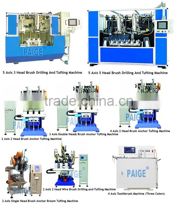 2016 CNC Brush making machine & Tufting Drilling Machine