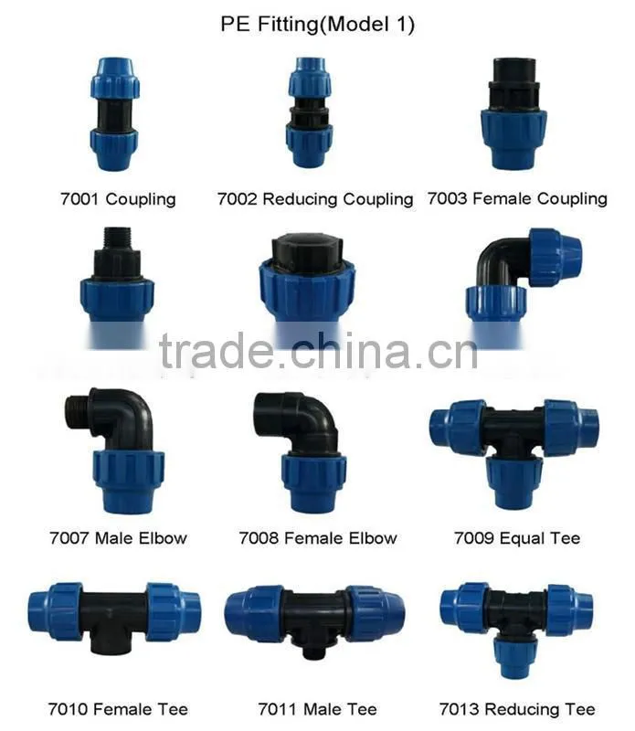 Factory Made PP Reducing Tee