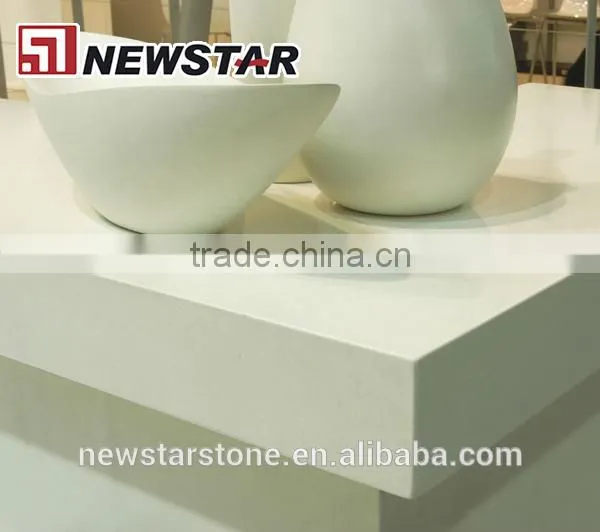 Resin Composite Synthetic Quartz Stone Vanity Top