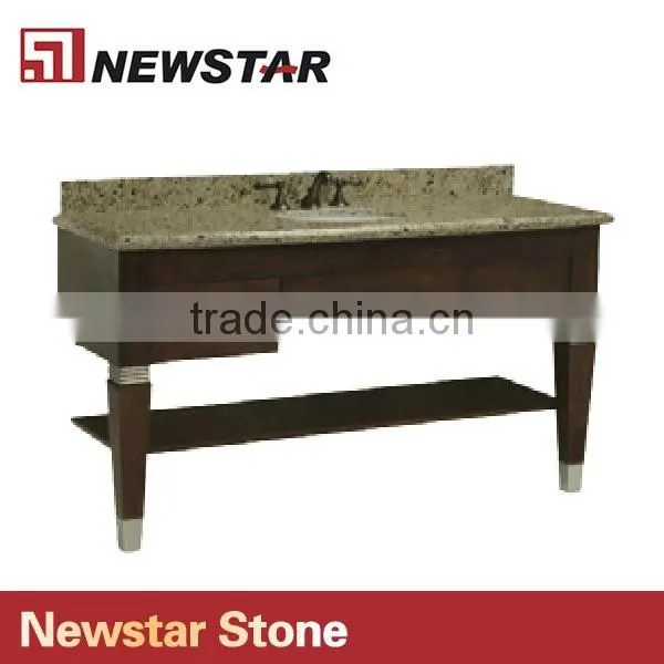 Hotel project solid wood bathroom vanity case prices