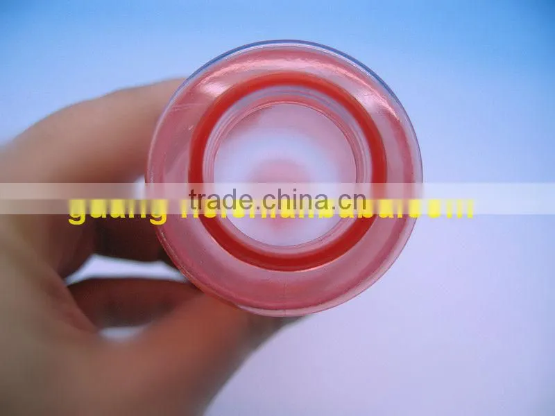 150ml Biodegradable transparent clearly tubular plastic pla bottles for cosmetic