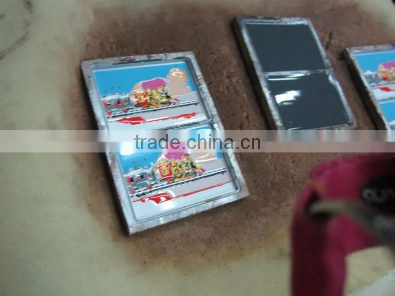Magnetic Mini Heart Shape PVC Photo Frame