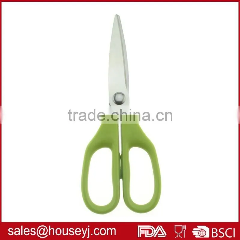 stainless steel Japan universal kitchen scissors with pp plastic handle