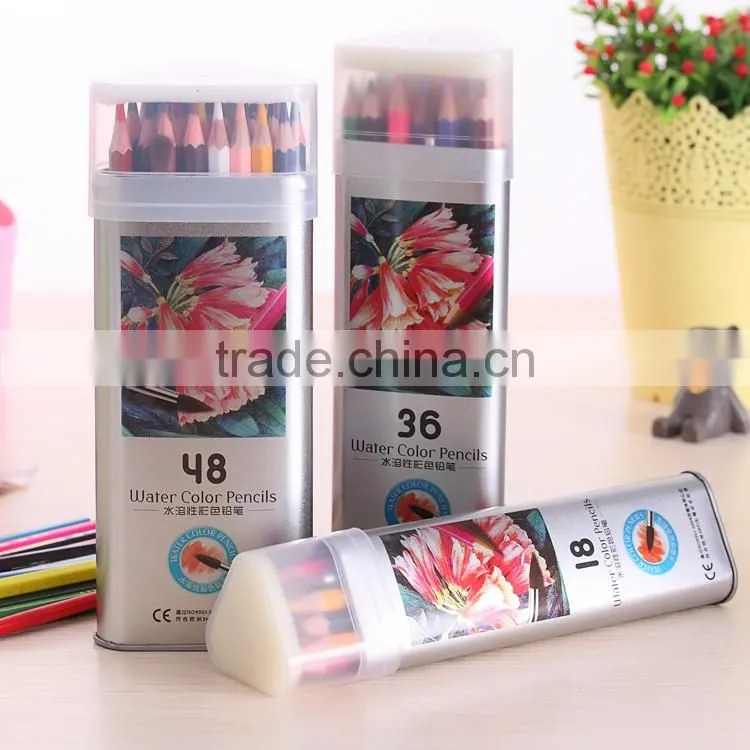 Factory Wholesale Mr. Cuya 7 Inch 18 Colors Break Resistance Colored Pencil Set