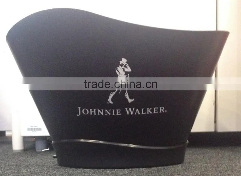 The most popular beautiful cheap customized plastic big beer ice bucket