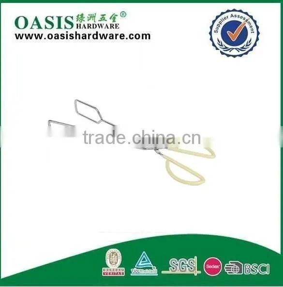 BBQ food tongs salad tongs Iron food tongs