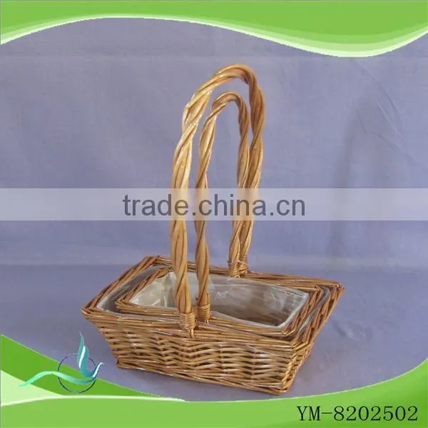 2015 hot sell willow basket products Top quality made in China