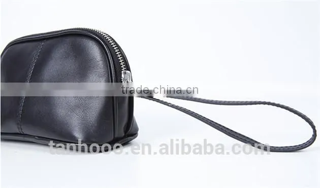 Fashion Black Cosmetic Bag,Travel Cosmetic Bag Large Size 18*10.5 cm