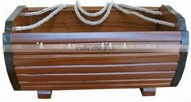 2012 promotion wooden flowerpot