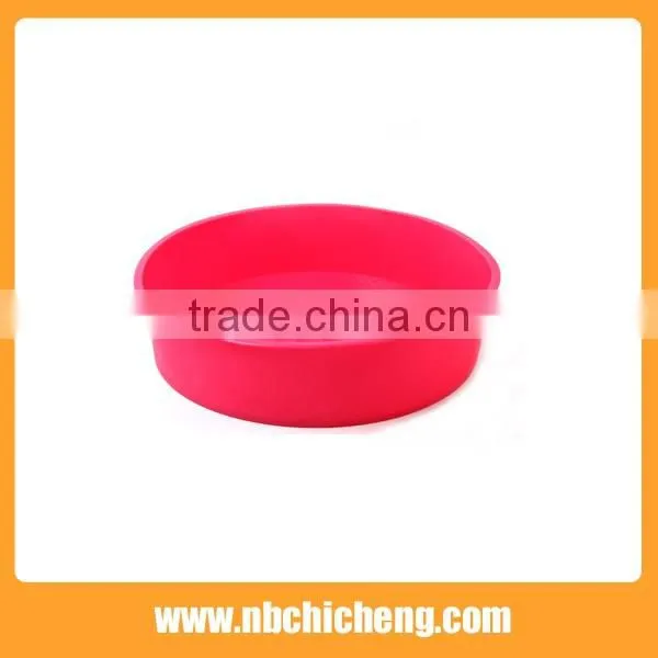 Food Grade Circular Shaped Silicone Baking Pans Round Silicone Cake Mould