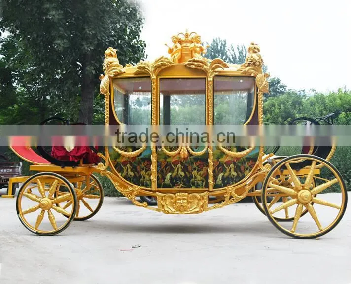BISINI wedding car decoration horse carriage cinderella carriage cake stand(BG11-M095)