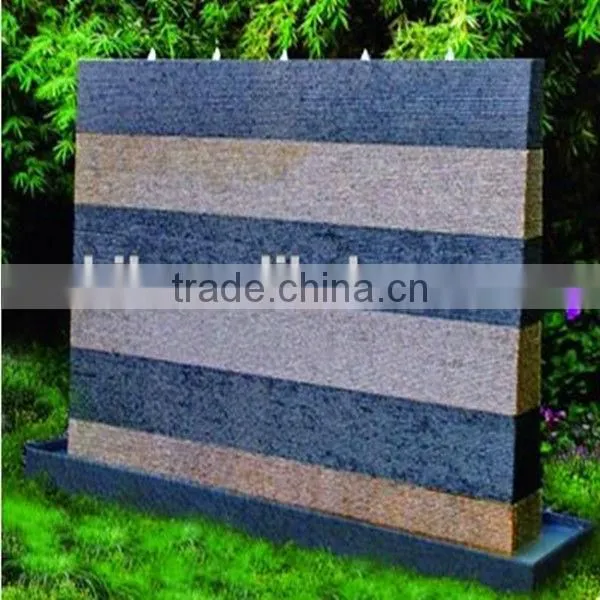 China Outdoor Decorative Granite Water Features Hollow Stone Fountains