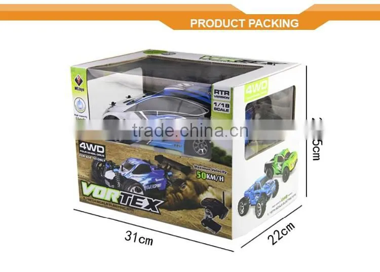 2.4G 4 channel 1:18 scale WL toys A949 1:18 rc car racing rc truck