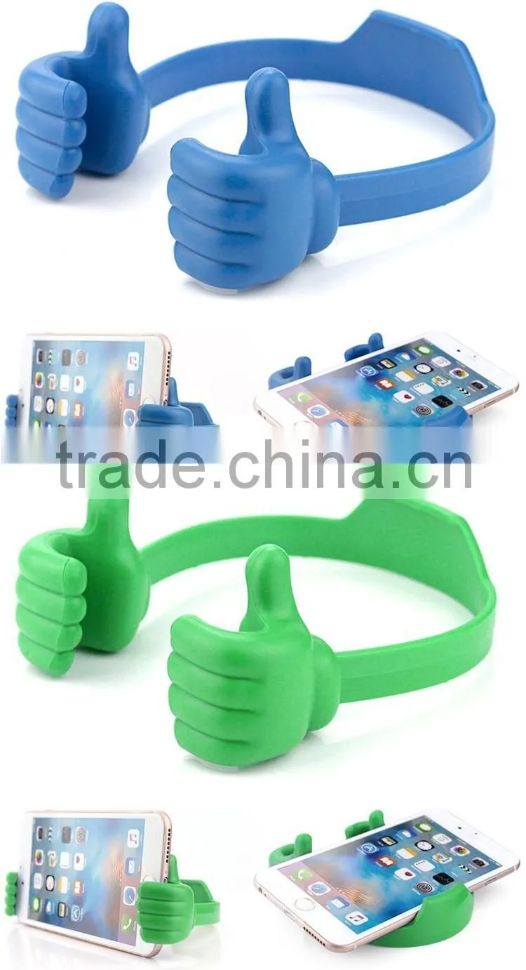 Universal Cute OK Thumbs Up Flexible Mobile Phone Stand