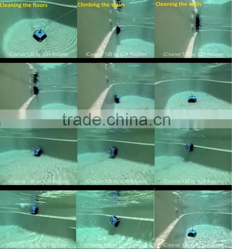 Energy-saving robotic pool cleaner, swimming pool robot cleaner